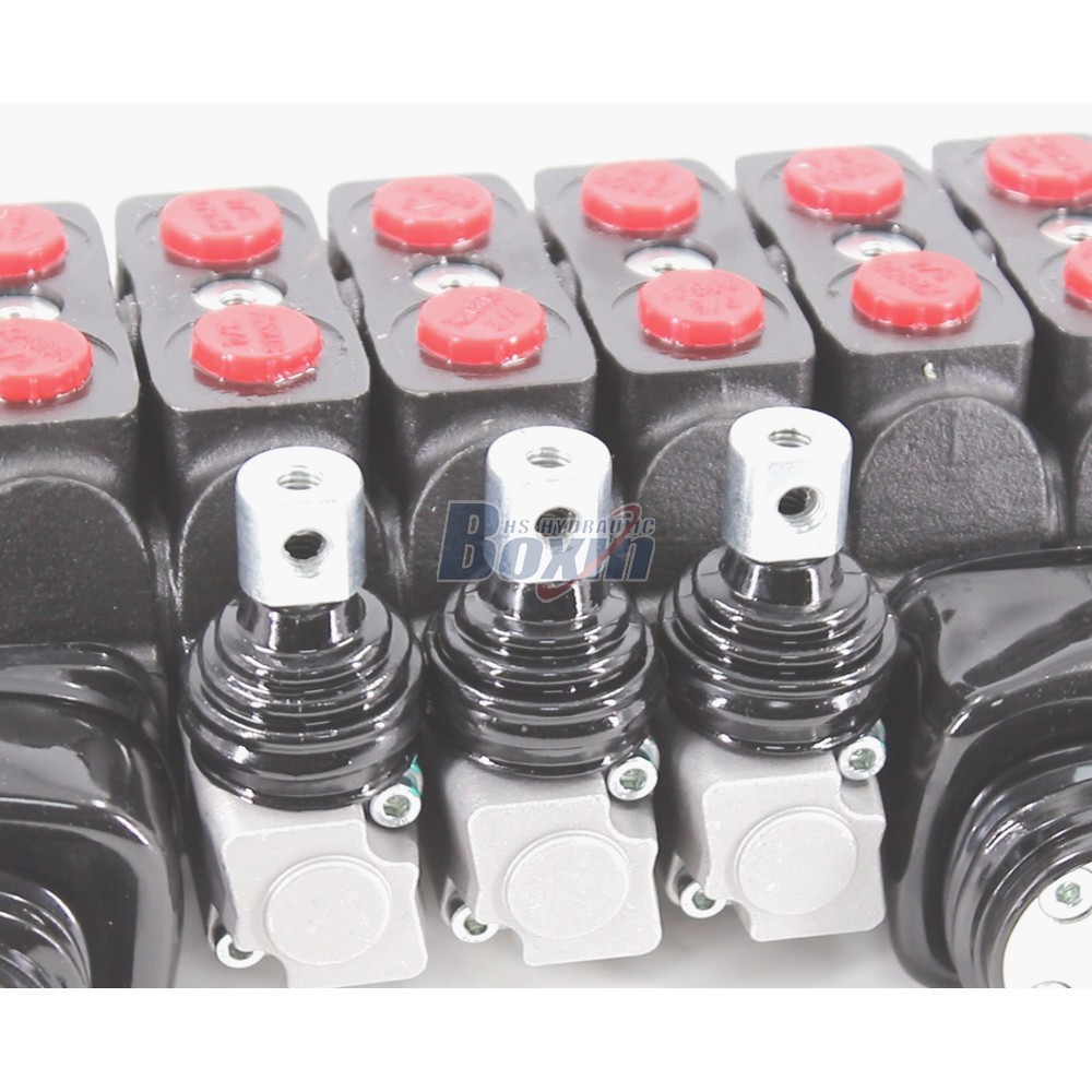 Multi-Spool SD6 Sectional Directional Control Valve for Mobile Machinery detail image